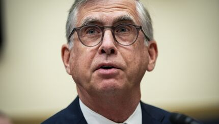 William (Bill) Rogers Jr., chairman and chief executive officer of Truist Financial Corp., speaks during a House Financial Services Committee hearing in Washington, D.C., US, on Wednesday, Sept. 21, 2022. The CEOs of the biggest US consumer banks are set to warn lawmakers that Americans are struggling amid surging inflation, as they brace for tough questions about how they're helping customers being pummeled by rising prices. Photographer: Al Drago/Bloomberg
