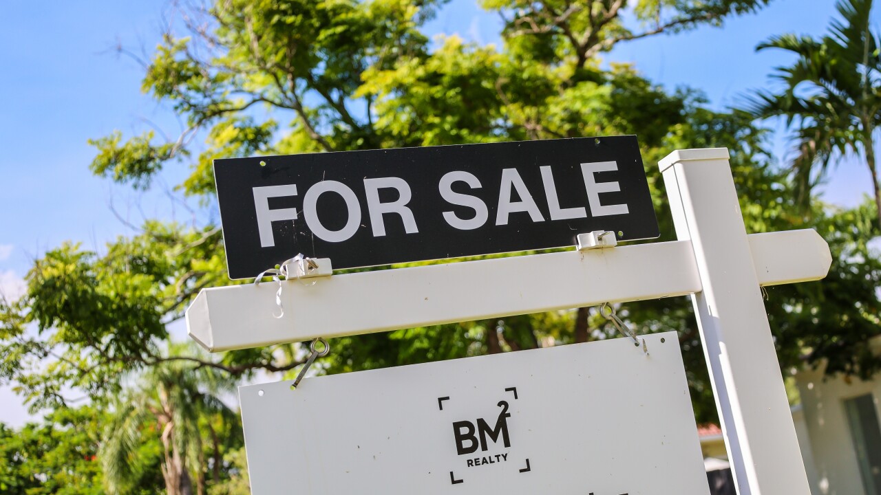 Houses In Florida Ahead Of Existing Home Sales Figures