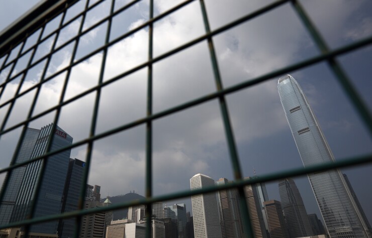 hong kong skyline office
