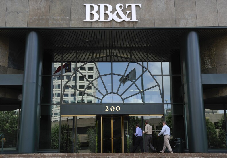 BB&T sign