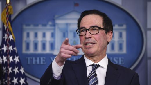 Treasury Secretary Steven Mnuchin has requested more federal aid for the $349 billion Paycheck Protection Program.