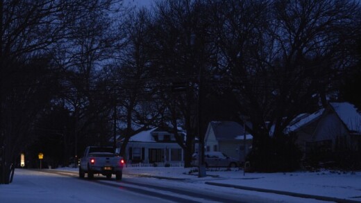 Blackout conditions from Winter Storm Uri in February 2021