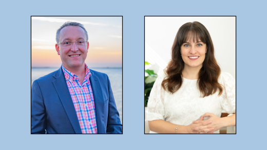 Andrew Evans (left) is the CEO of Melbourne, Florida-based registered investment advisory firm Rossby Financial, and Grier Rubeling (right) is the firm's head of marketing and business development.