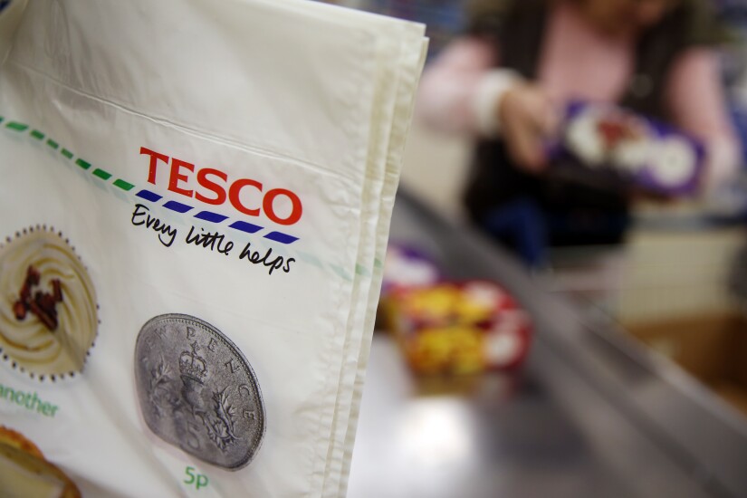 Tesco shopping bag