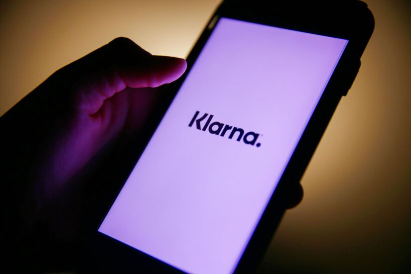Klarna on screen