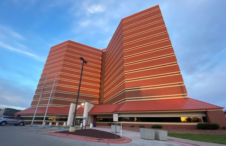 Oklahoma County Detention Center in downtown Oklahoma City