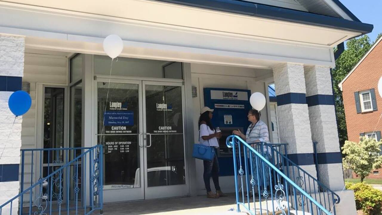 A branch of Newport News, Va.-based Langley Federal Credit Union