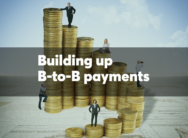 Building up B-to-B payments