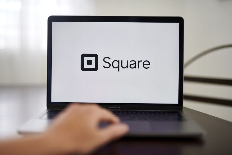 Square on computer