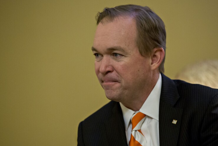 Mick Mulvaney, Republican congressman for South Carolina and nominee for White House Budget Director