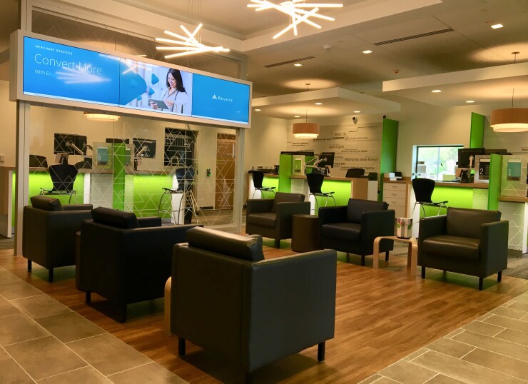 Interior of new Regions branches