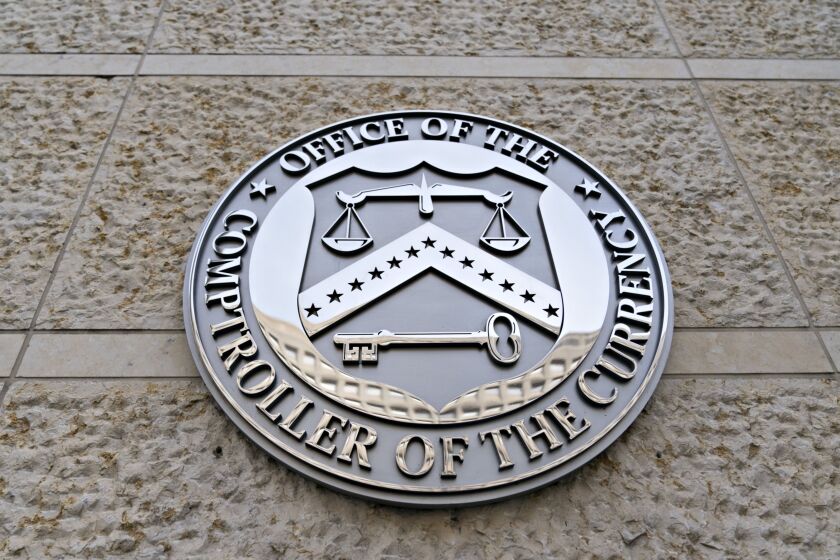 The notion of a national bank charter without the requirement of deposit insurance is an idea championed by acting Comptroller Brian Brooks in recent months as one way for fintech payments companies to streamline national money transmitter licensing.
