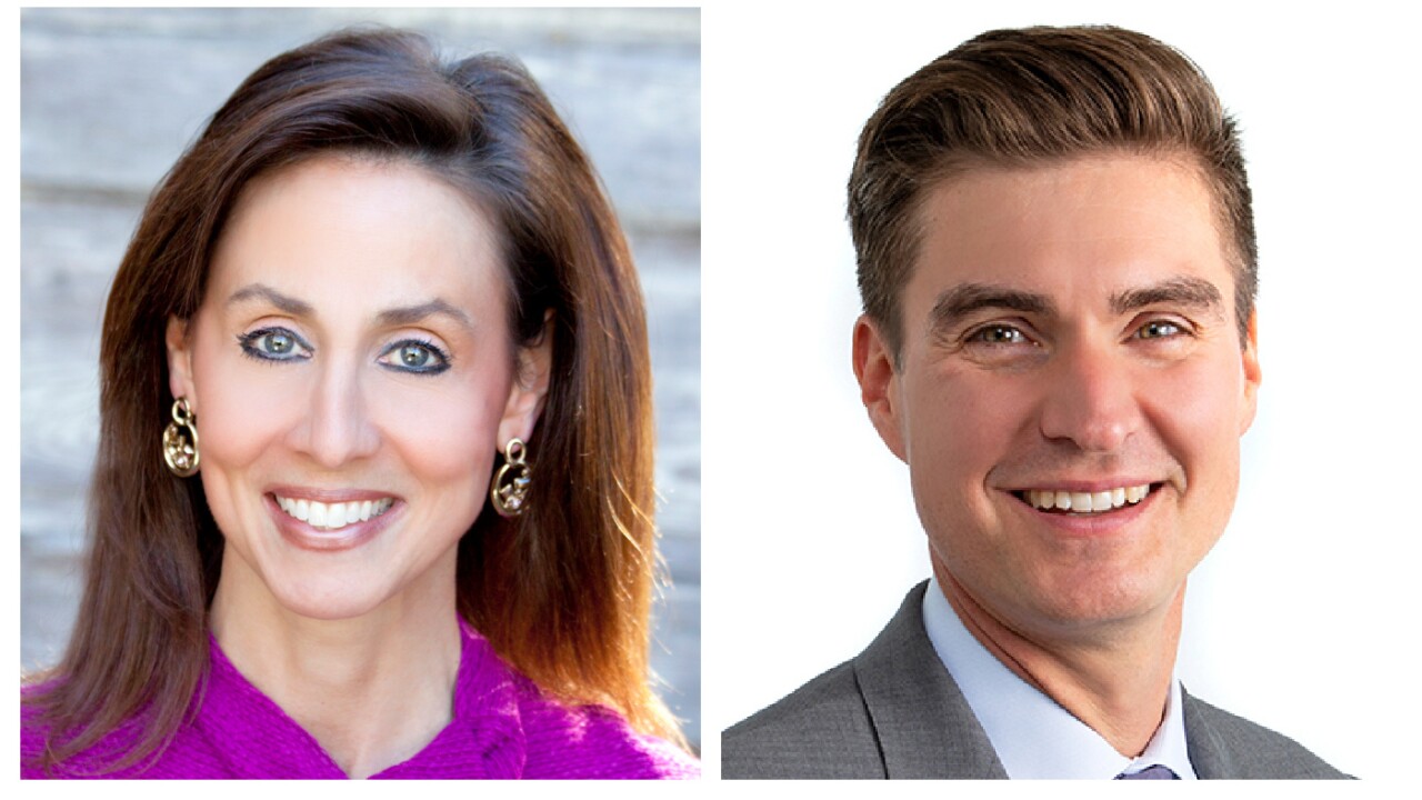 Michelle Moore and Michael Liersch at Wells Fargo