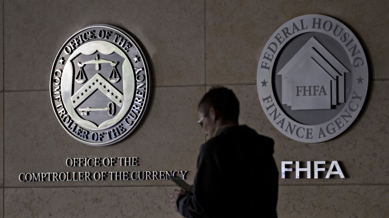 The firing of former FHFA Director Mark Calabria meant the housing regulator became the third agency along with the OCC and CFPB lacking a Senate-confirmed leader. Analysts say acting heads are likely taking their cues from the White House and Treasury Department.