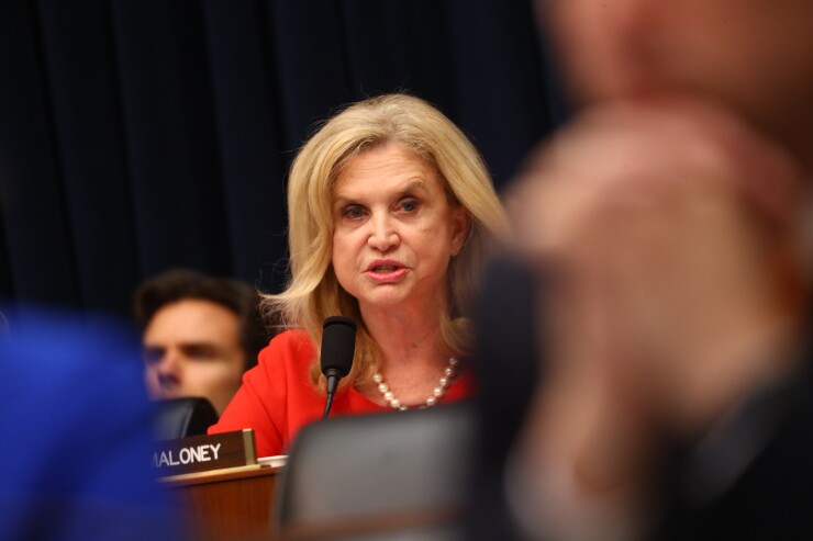 Rep. Carolyn Maloney, D-N.Y.