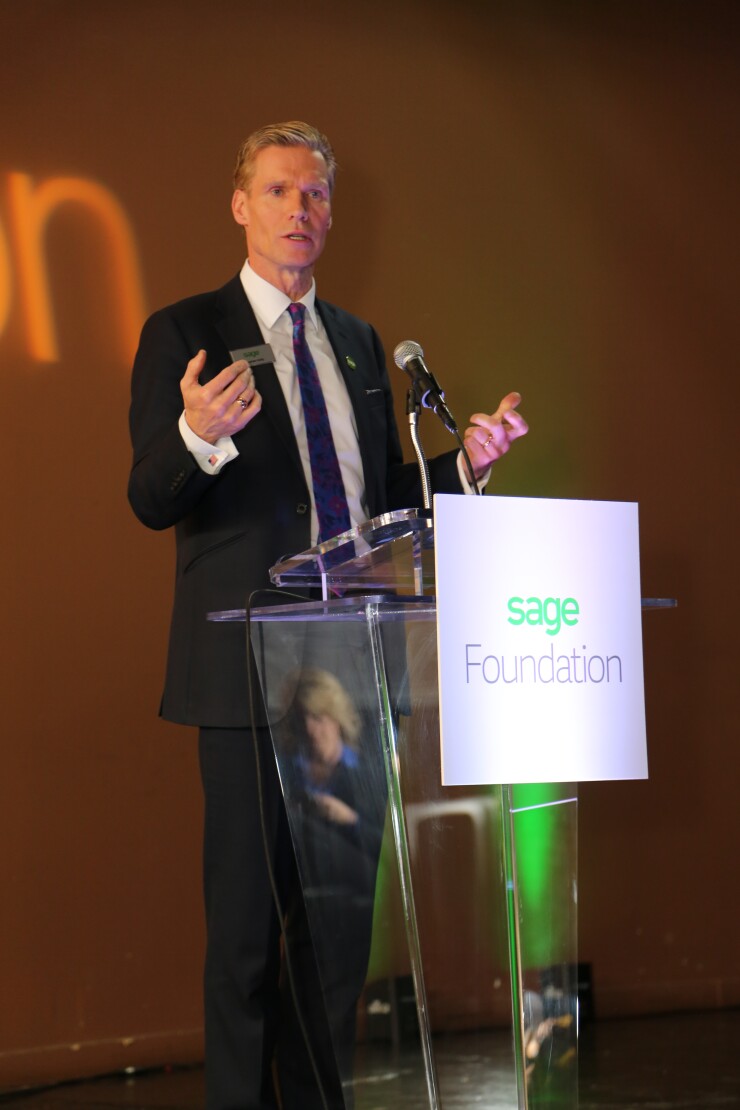 Stephen Kelly Sage CEO
