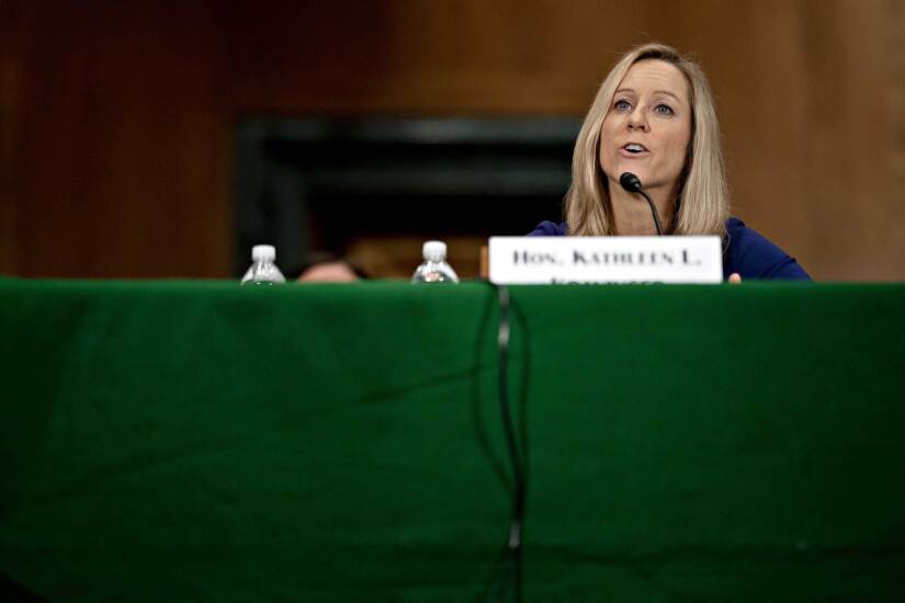 CFPB Director Kathy Kraninger testifies before the Senate Banking Committee