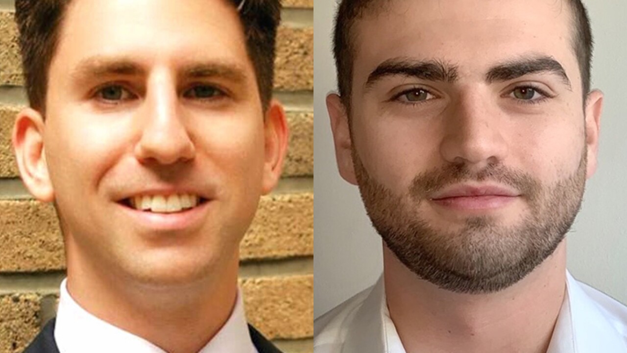 Matthew Gerstenfeld (left), CEO and co-founder of Munichain, and Michael Lieberman (right), co-founder and head of product management at Munichain, are rolling out the company's wofflow management tool.
