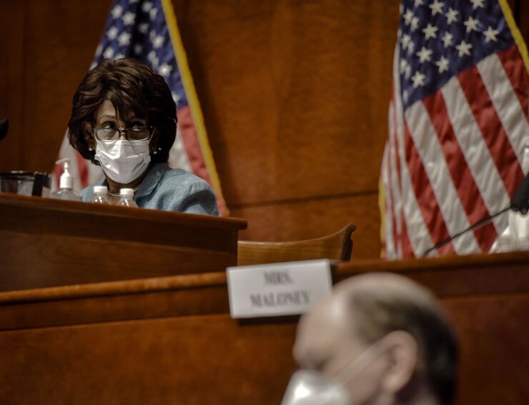 “I cannot think of a better way to spend our Committee’s time than these legislative solutions to help American families during and beyond this pandemic,” said House Financial Services Committee Chairwoman Maxine Waters.