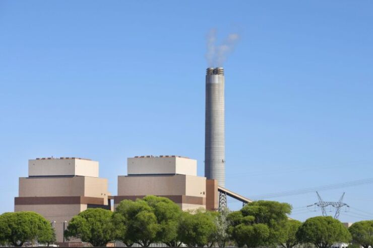 Intermountain Power Agency's coal-fired power plant
