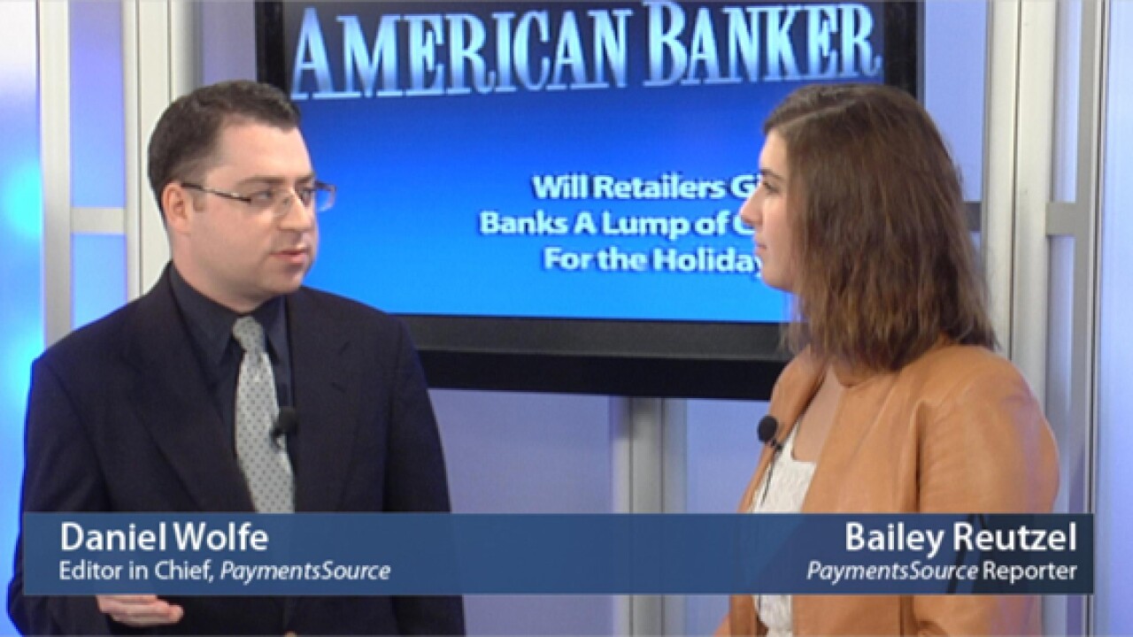 Thumbnail for Video: Will Retailers Give Banks a Lump of Coal for the Holidays?