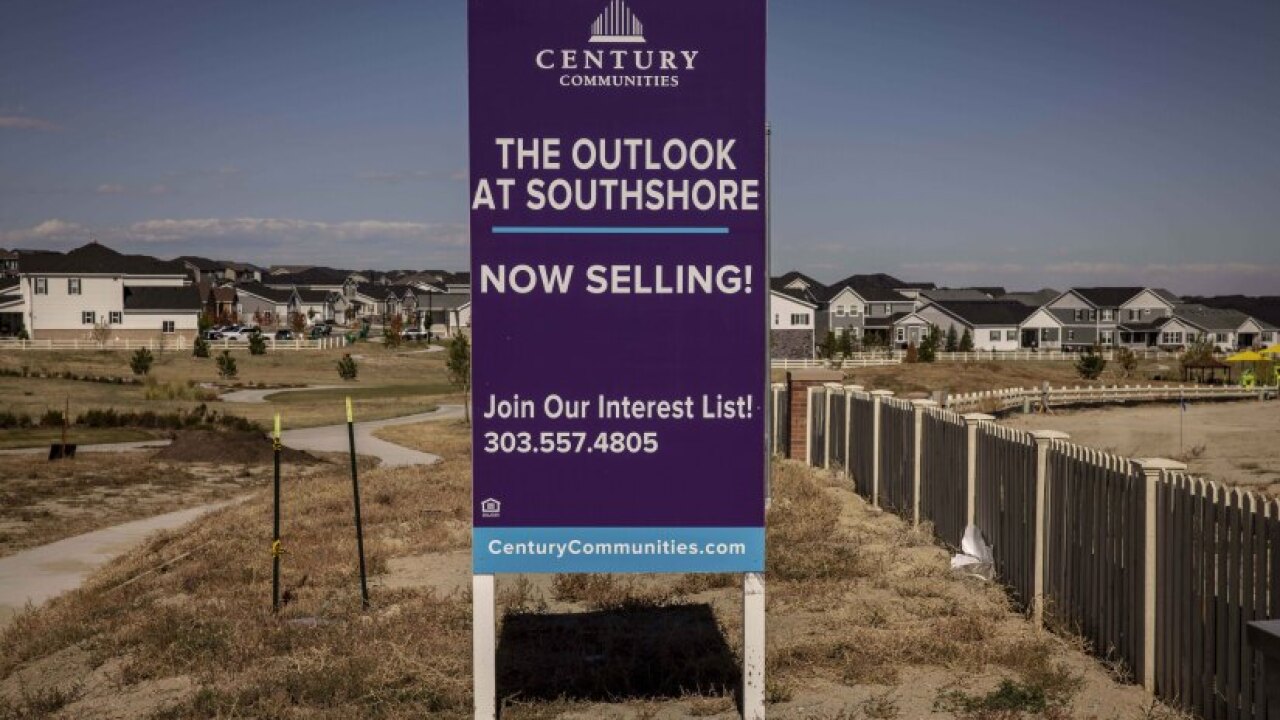 A housing development in the Denver suburbs.