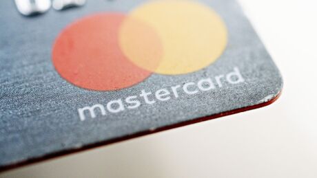 Mastercard card corner