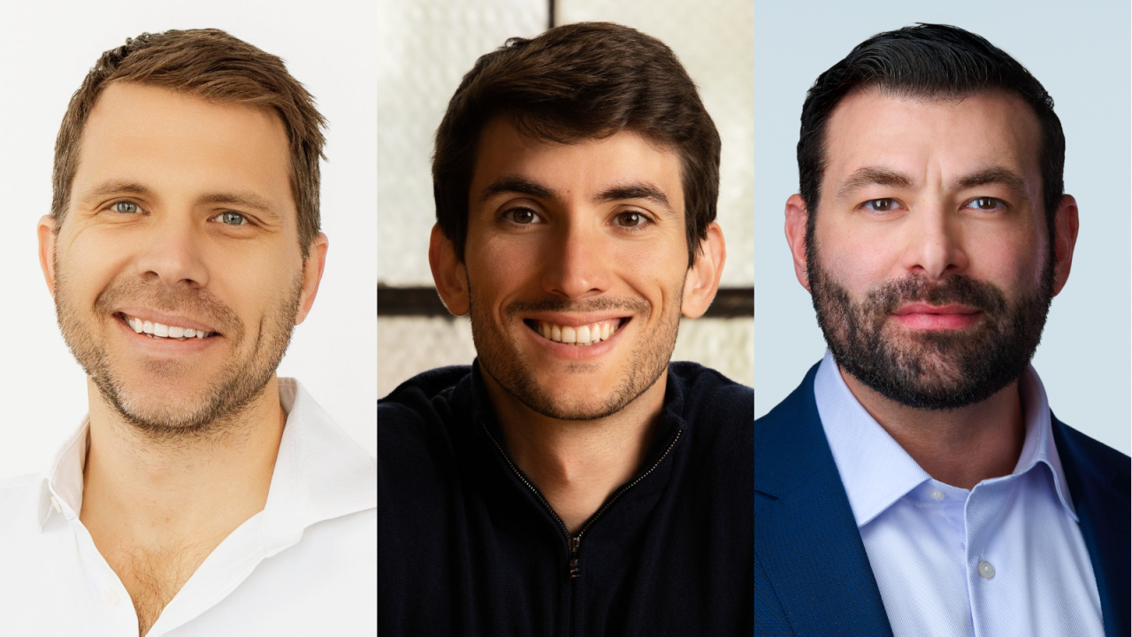 Andrew Engler, Pablo Palafox and David Moscatelli
