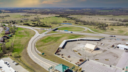 An Oklahoma Turnpike facility in Stroud.