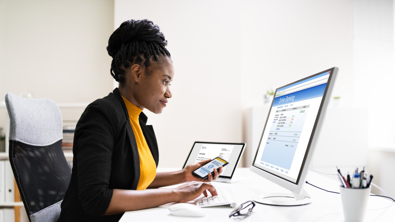 Online Bank Ecommerce Money Transfer