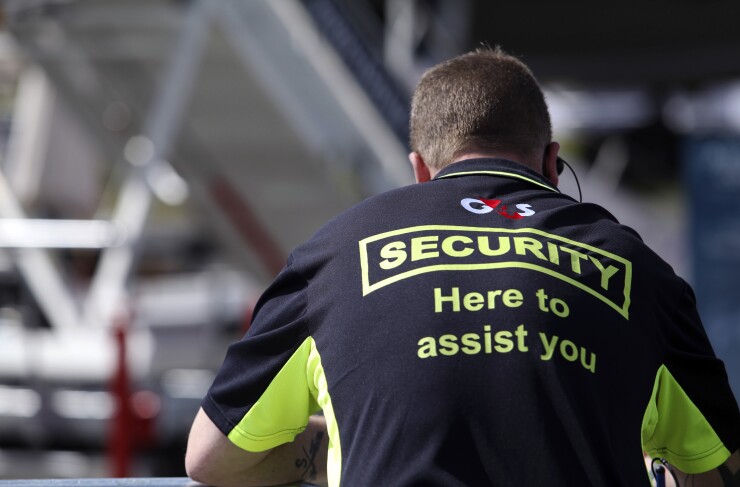 security man - here to assist you - bloomberg