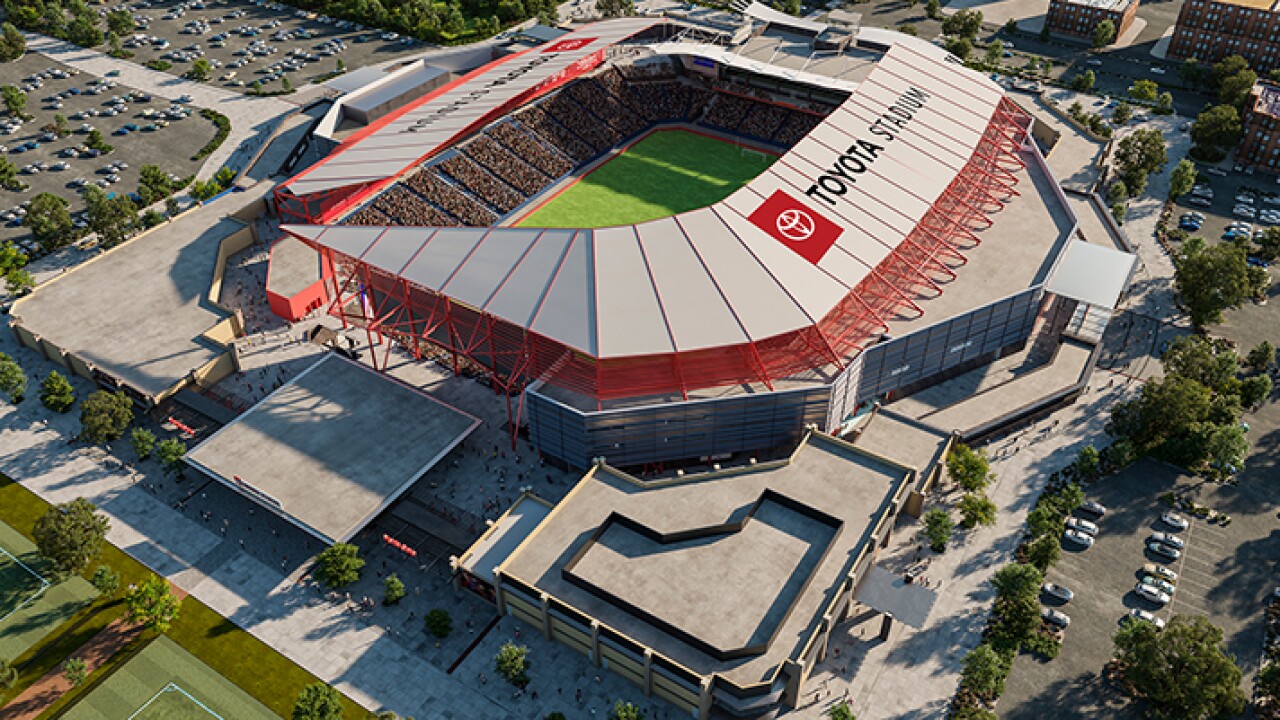 Toyota Stadium in Frisco, Texas