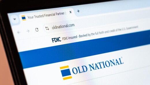 New York, USA - January 10, 2025: Old National Bank website offering trusted financial services and solutions
