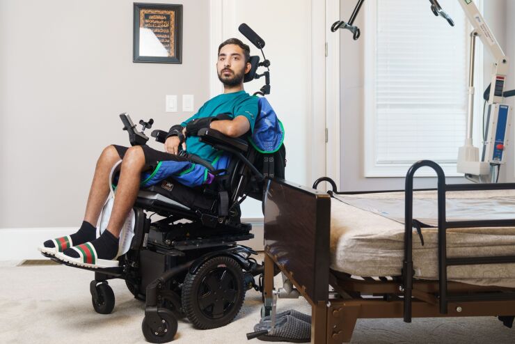 Ans Rana in Marietta on Oct. 20. Photographer: Elijah Nouvelage/Bloomberg