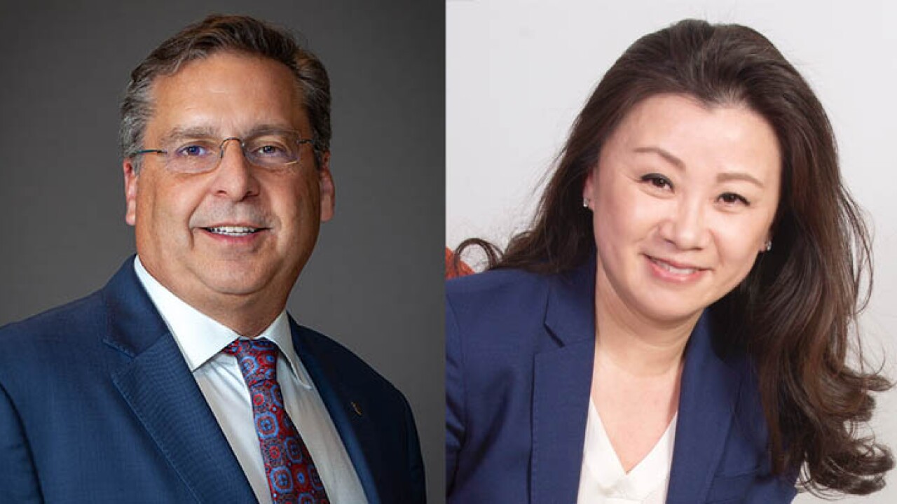 Jeff Dick, MainStreet and Wendy Cai-Lee, Piermont