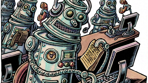 robot AI scammer fraud