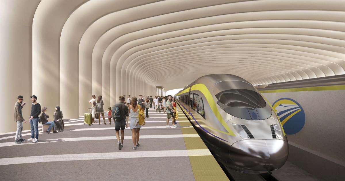 Newsom strikes agreement on bullet train funding Newsom strikes agreement on bullet train funding