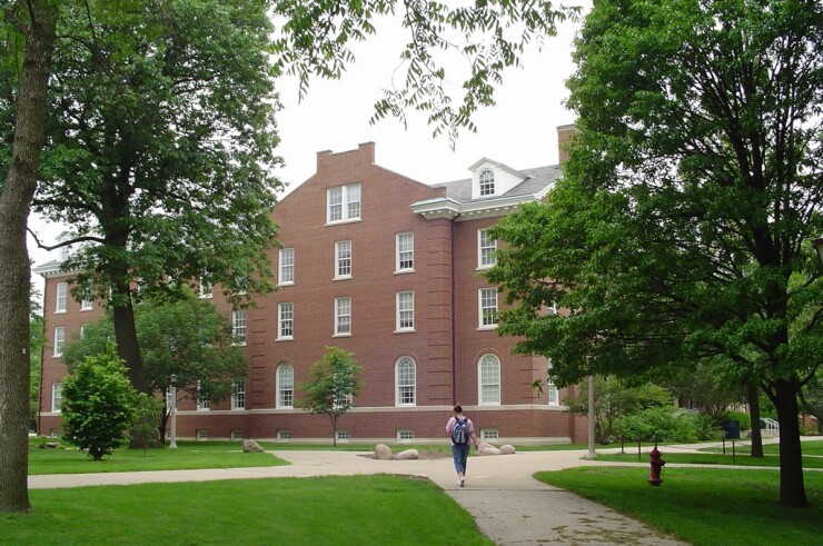 Fell Hall at Illinois State University
