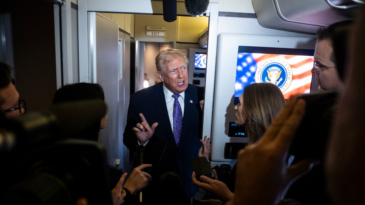 President Trump Returns To D.C. After Spending Thanksgiving Weekend In Florida