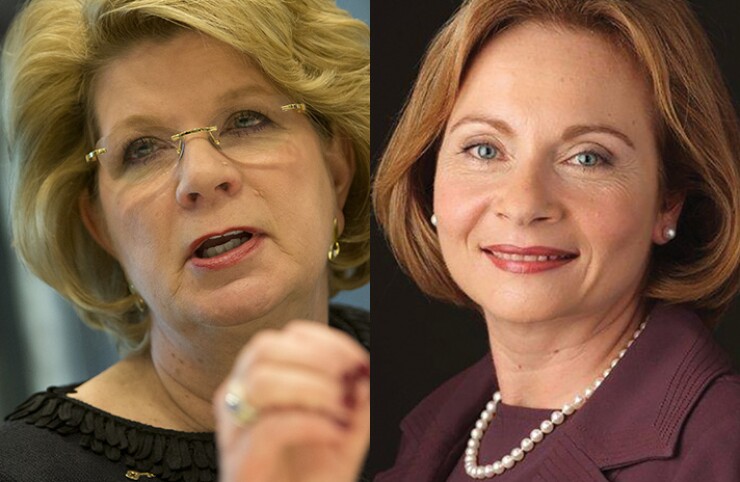 Beth Mooney and Ellen Alemany