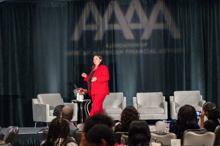 Colleen Bell, the president of the Innovation and Experience Division of independent wealth management firm Cambridge Investment Research spoke at the Quad-A WIIN Conference last week in Chicago in a presentation called, "You Control the Journey: Building a Business That Reflects You."