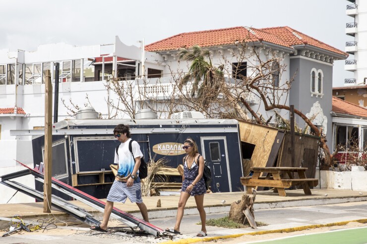 San Juan after Maria
