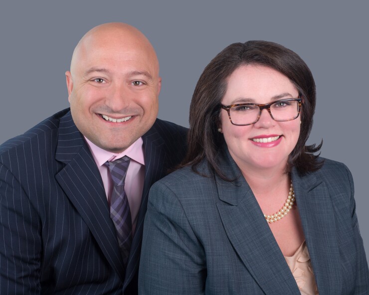 Ed Pontarelli and Carrie McPherson Ameriprise Sept. 5,2018