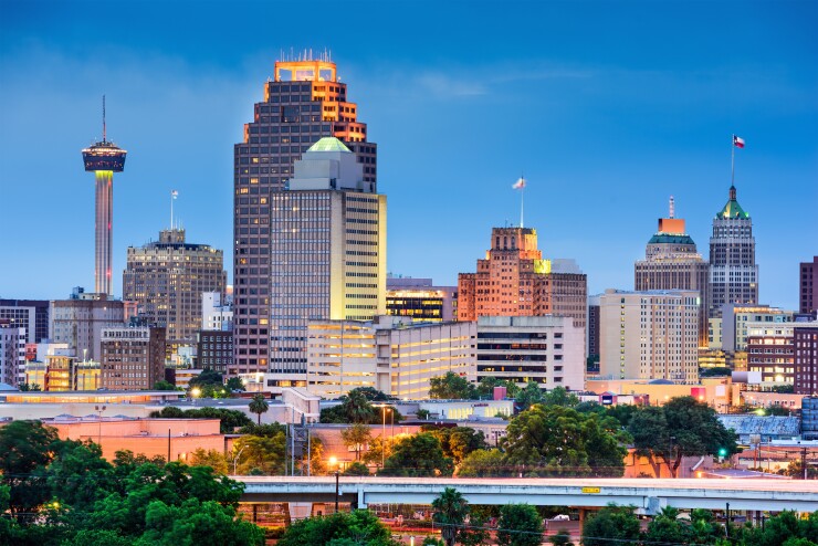 San Antonio received a positive rating outlook from Fitch