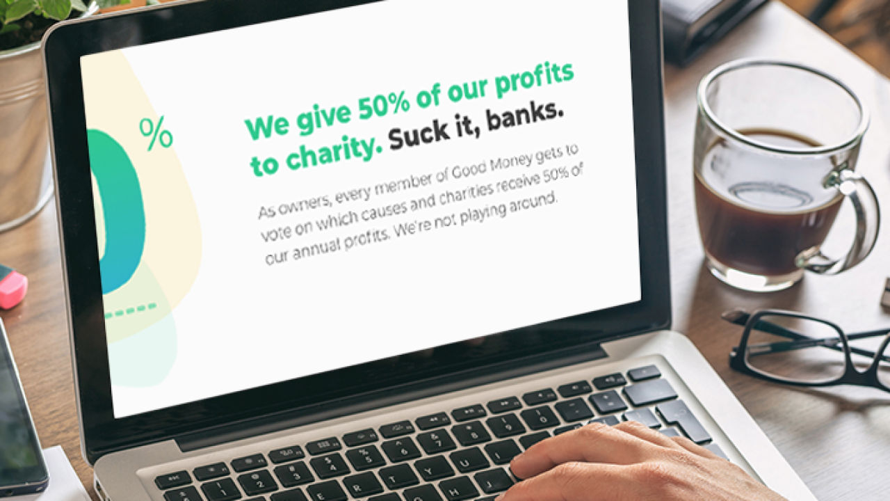 Image of ad for Goodmoney.com