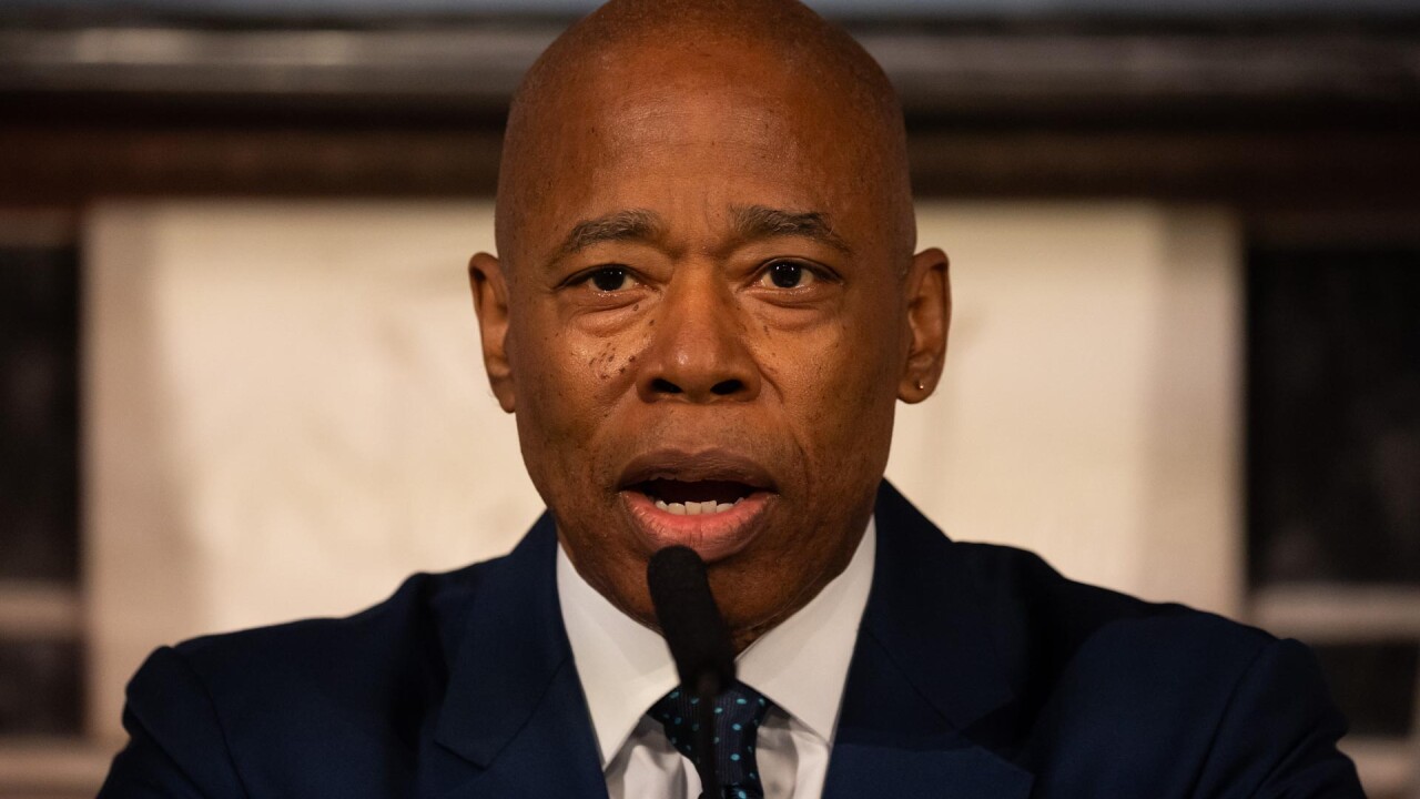 New York Mayor Eric Adams