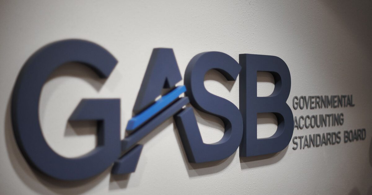 GASB rolls out new accounting standards for state and local governments GASB rolls out new accounting standards for state and local governments