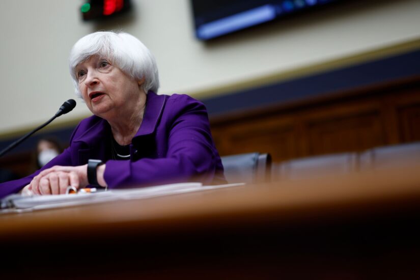 Treasury Secretary Janet Yellen April 6, 2022