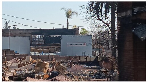 Altadena, California - Bank of America - Feb. 1, 2025