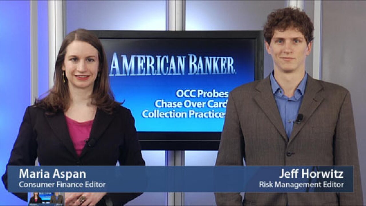 Thumbnail for Video: Regulators Target Chase's Card Collection Practices